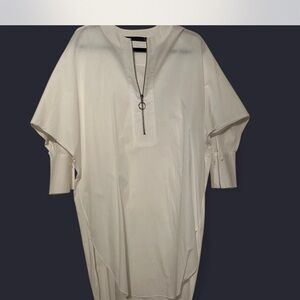 Zara White shirt Dress